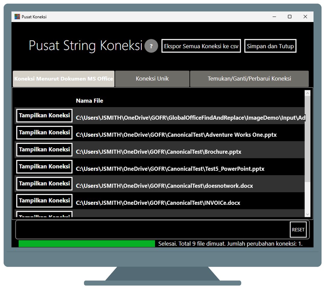 Connection Strings Find And Replace